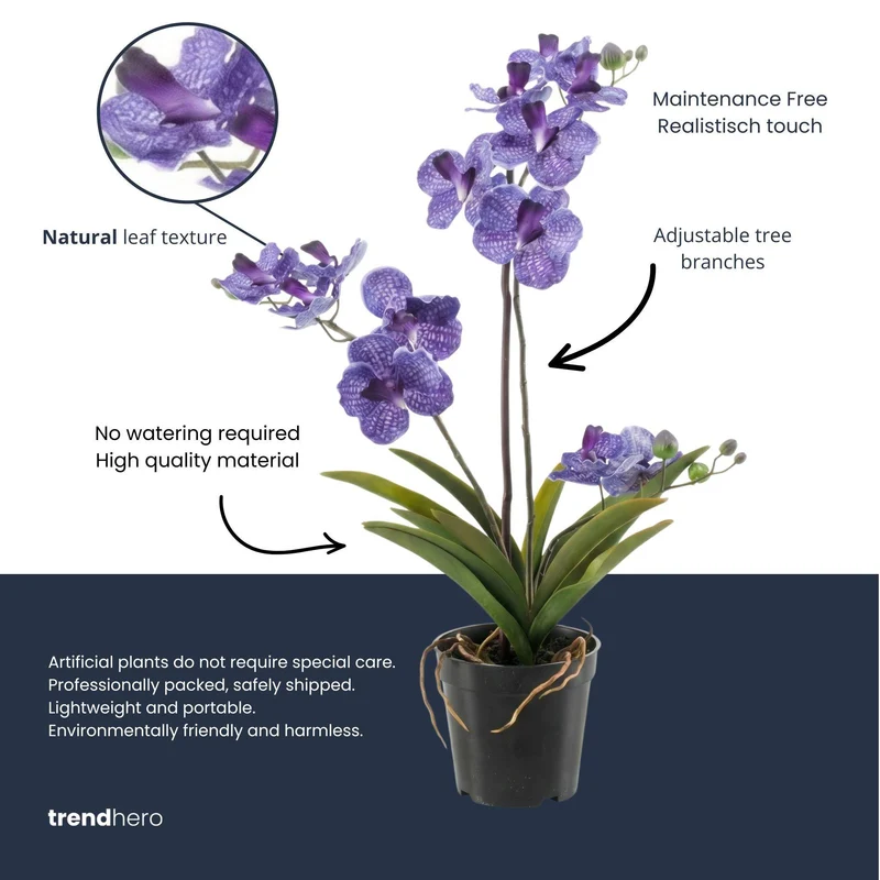 Orchidee Vanda kunstplant