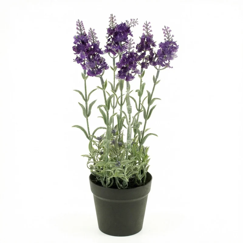 Kunst lavendel - Paarse plant in pot - kunstplant