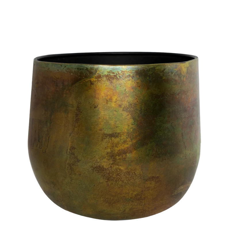 Pot - Koper -Elisa vintage green - M - H24 W29