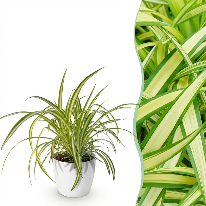 Chlorophytum comosum Variegatum