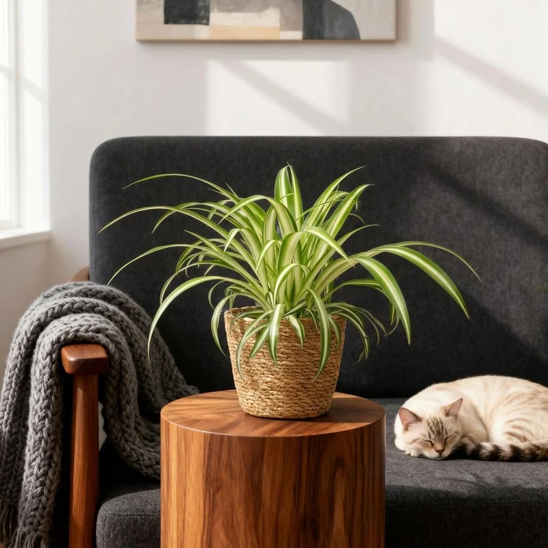 Chlorophytum comosum Variegatum