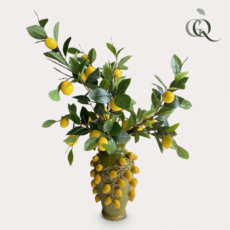 Kunstbloemen - Boeket L - Lemon Glow