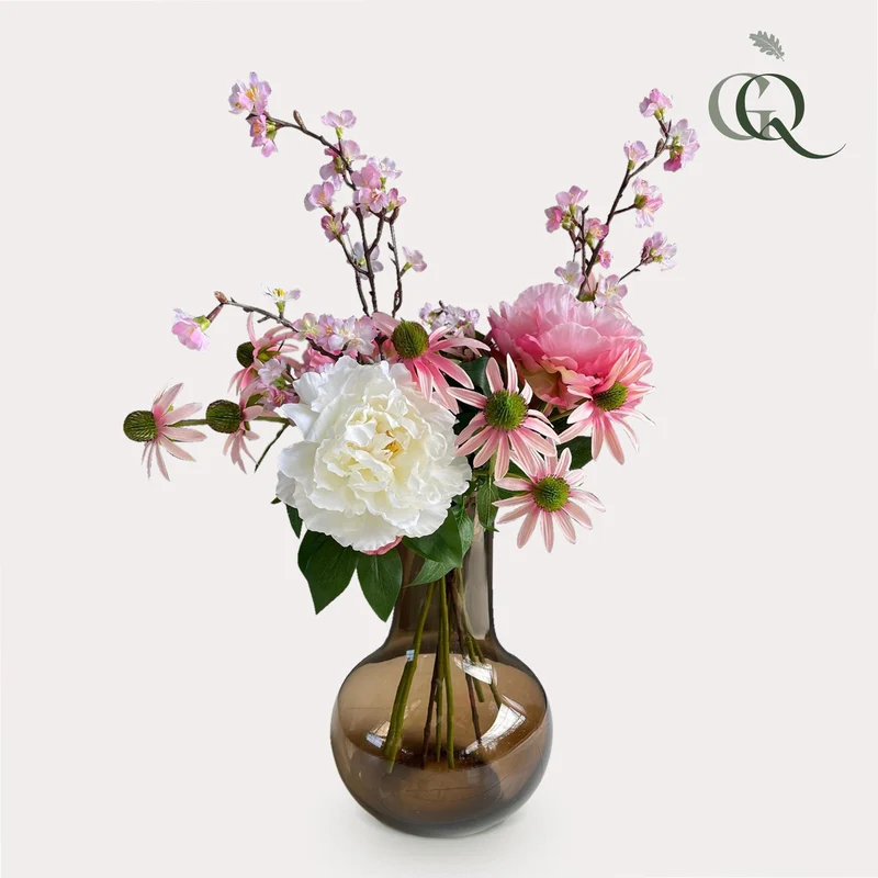 Kunstbloemen - Boeket L - Pink Summer