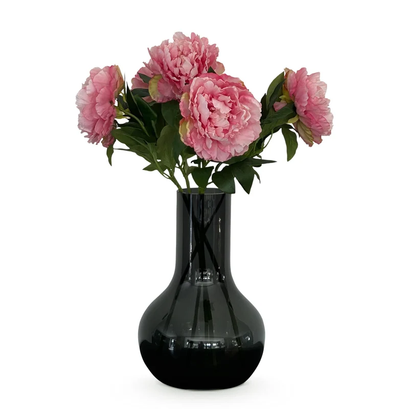 Kunstbloemen Solo - Light Pink - Peonies - x 5