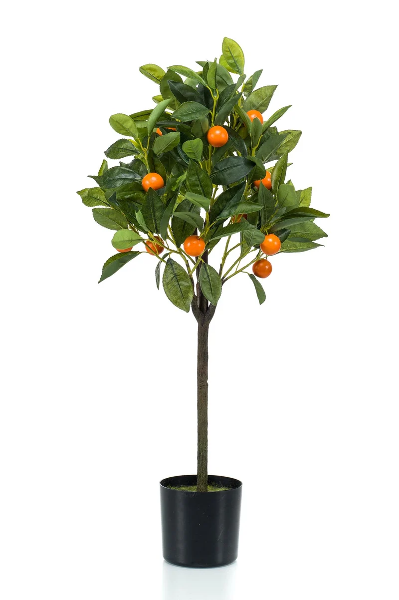 Kunstplant - Citrus Sinensis - Sinaasappelboom