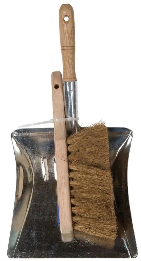 Stoffer en blik - Country - Hout & Metaal