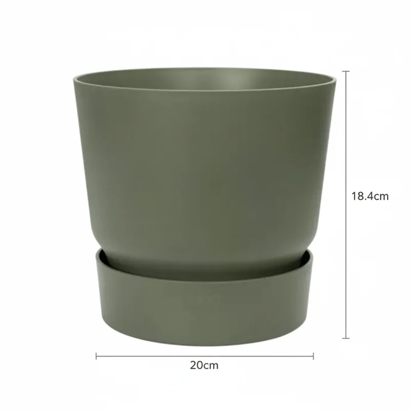 Elho greenville round leaf green