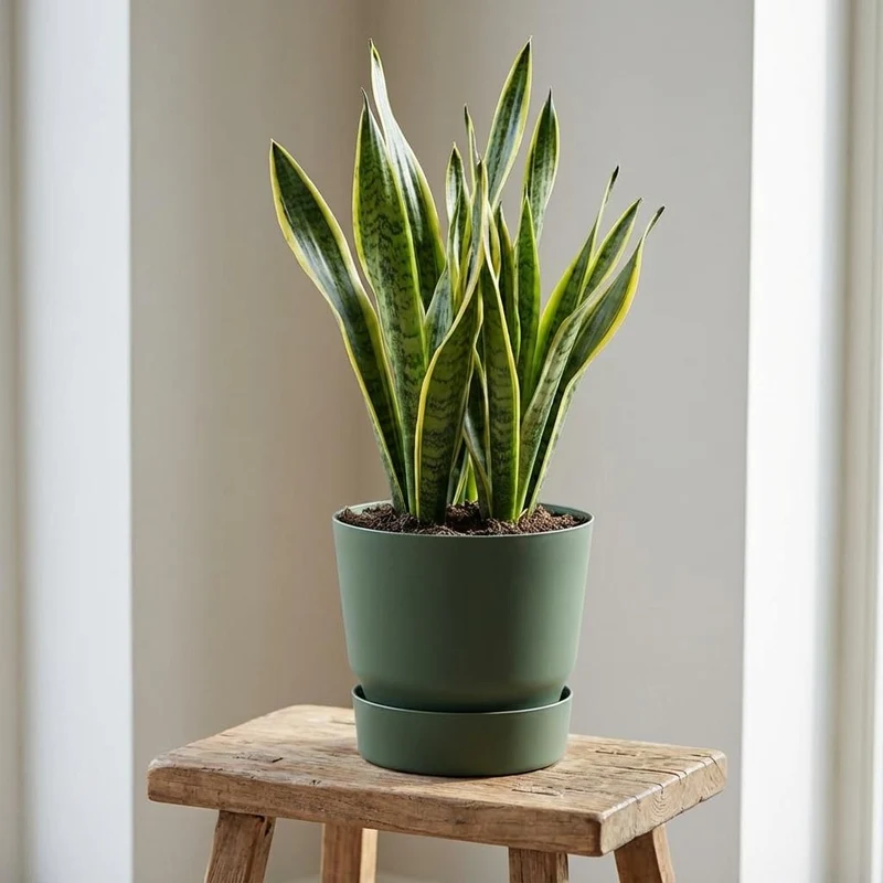 Elho greenville round leaf green