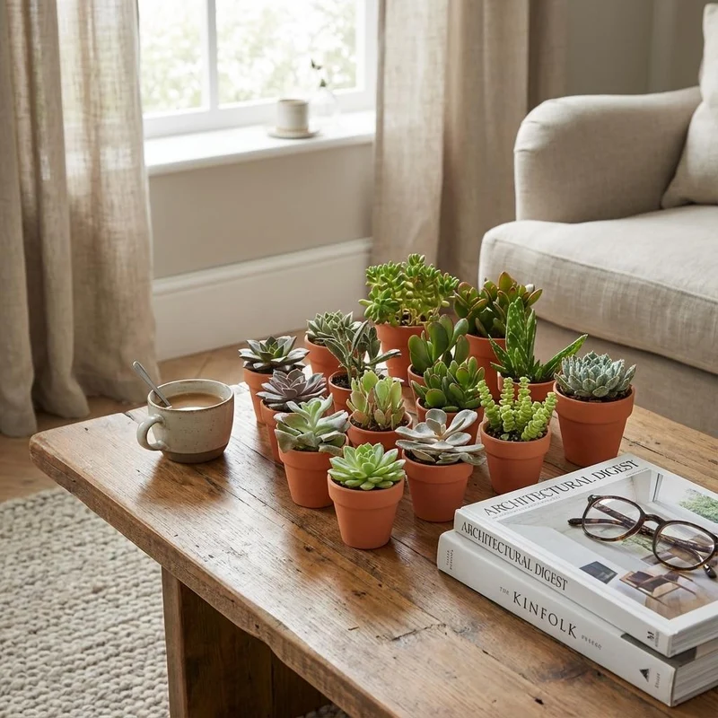 Mini Succulenten Mix - 3 Stuks - Ø