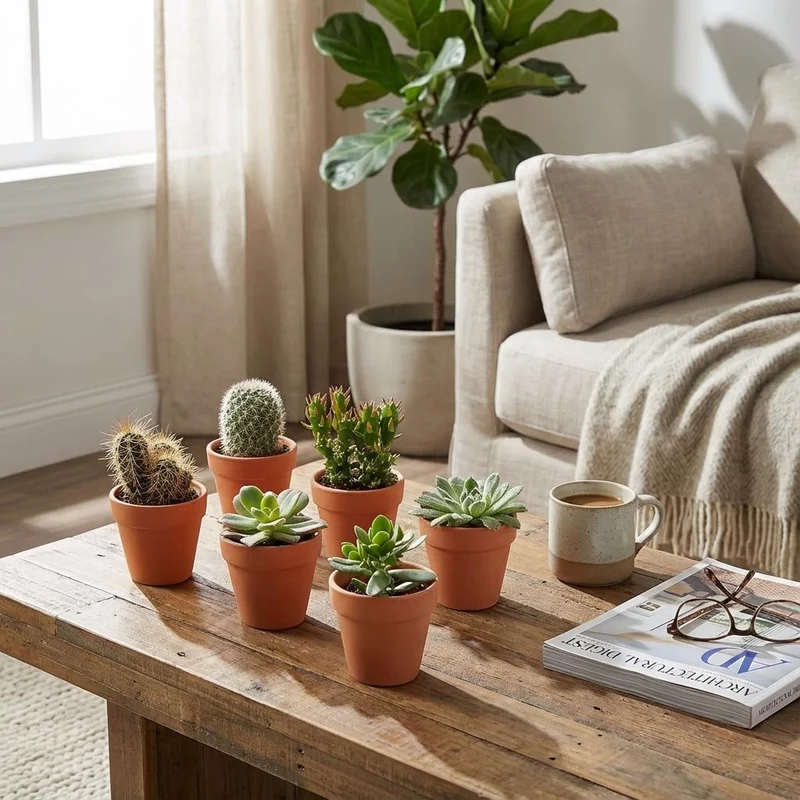 Mini Cactus & Succulenten Mix - 18 Stuks - Ø