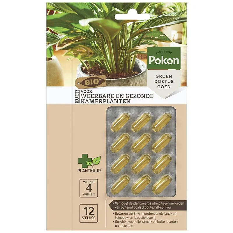 Bio Kuur voor weerbare en gezonde kamerplanten Capsules - 12 stuks