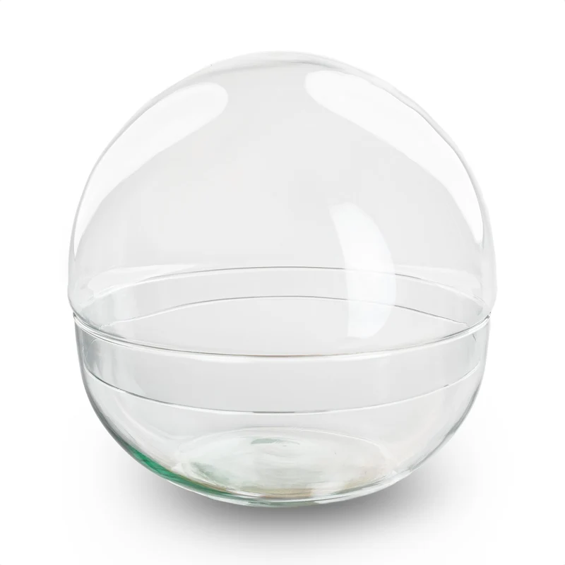 Terrarium bolglas tweedelig - Dome
