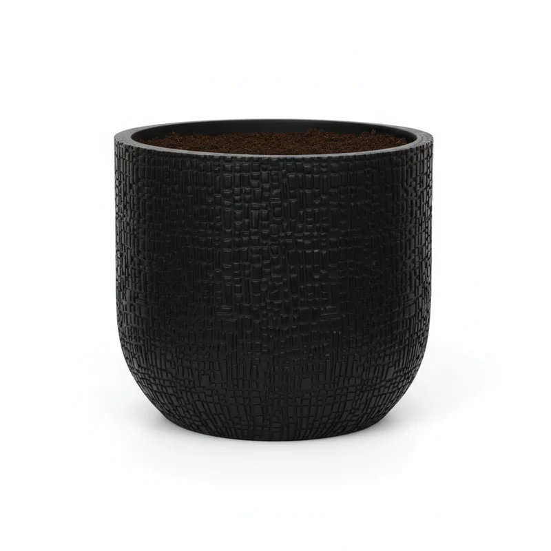 Capi Nature Skin Pot Bol Antraciet