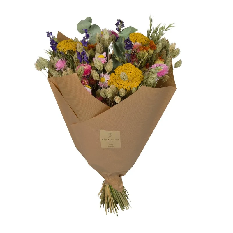 Klassiek droogboeket multicolor