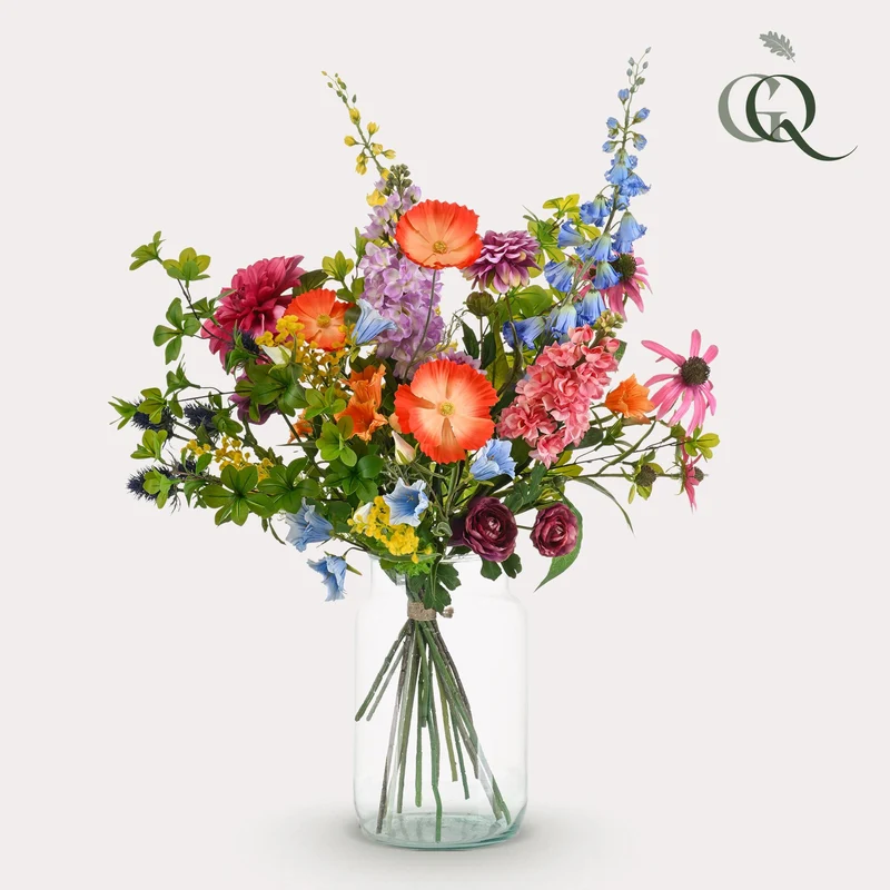 Kunstbloemen - Boeket XL - Electric Love