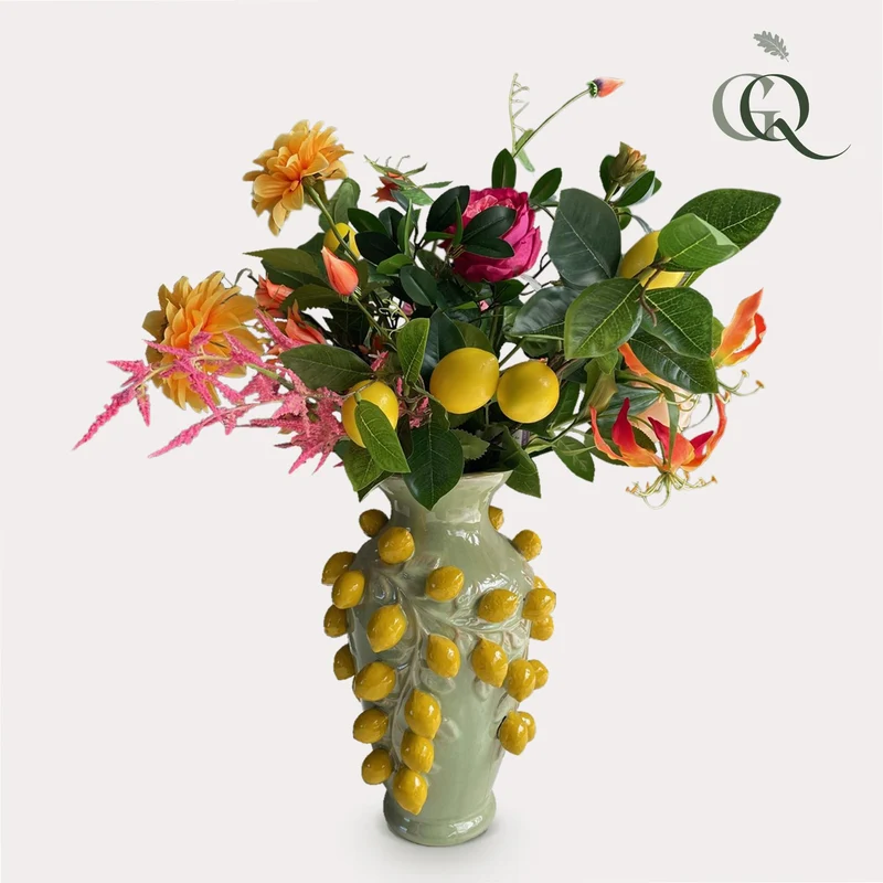 Kunstbloemen - Boeket L - Happy Vibes