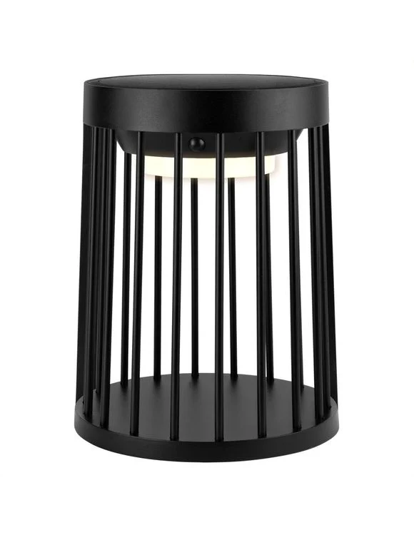 Brendz tafellamp Vela&Lynx LED solar verlichting zwart