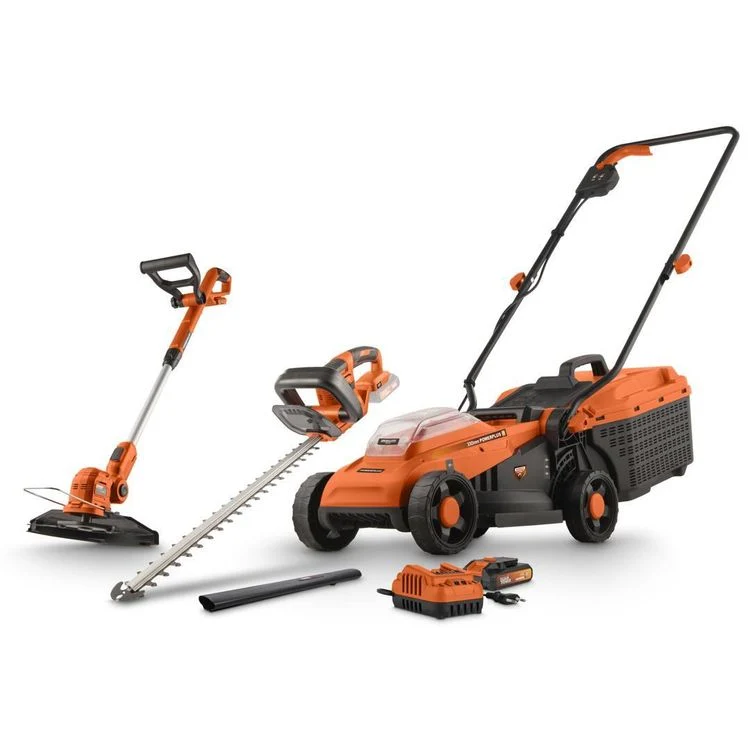 Dual Power accu tuingereedschapsset POWDPGBOX25 33cm 200m²