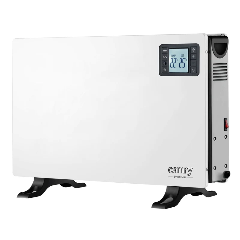 Camry convectorverwarming, vermogen 2000W, LCD-scherm, afstandsbediening, timer, thermostaat, CR 7739
