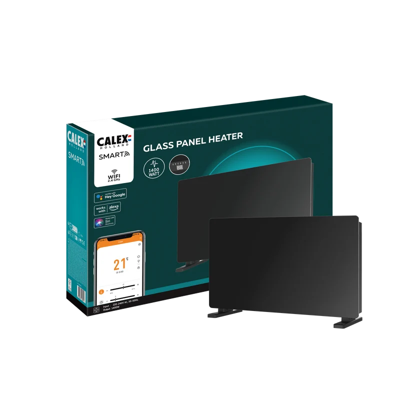 Calex Smart Panel Heater - with App Control - 1400W