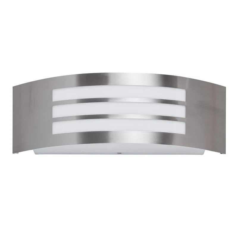 Rabalux roma 8410 buitenwandlamp - kleur satijn chroom