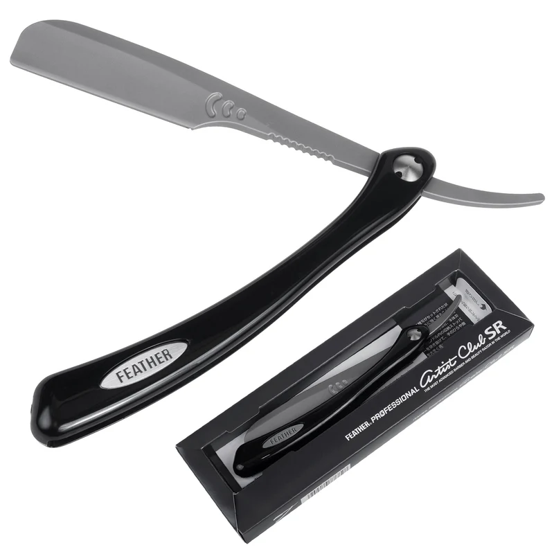 Brzytwa shavette Feather Professional Artiest Club Zwart ACSR-RB