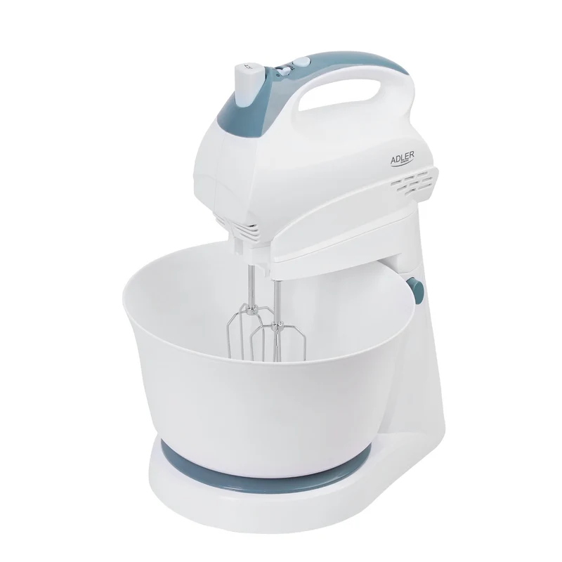 Batteur à main avec bol rotatif avec moteur Adler AD 4202