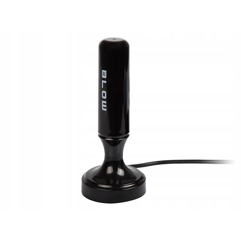 DVB-T Blow-antenne, actief intern, versterking 28dB, ingebouwd LTE-filter, ontvangst in het bereik 168-790 MHz, 21-040#