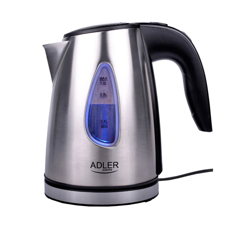 Snoerloze waterkoker 1 liter Adler AD 1203