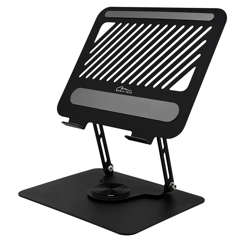 Verstelbare, draaibare, ergonomische laptopstandaard 10-17, Media-Tech MT2662