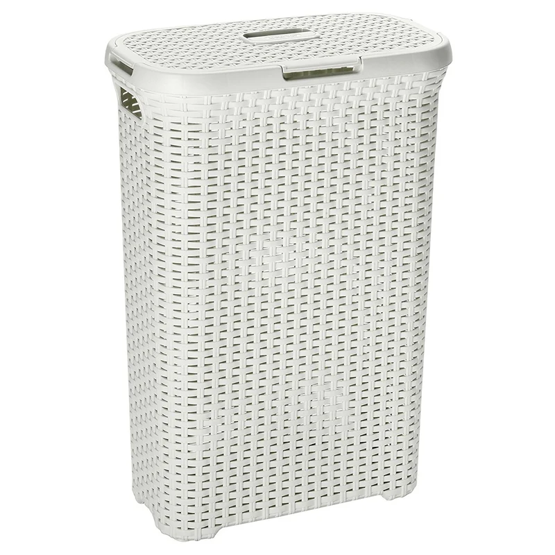 Curver wasmand, opengewerkt ontwerp, 40L, crème, Natural Style