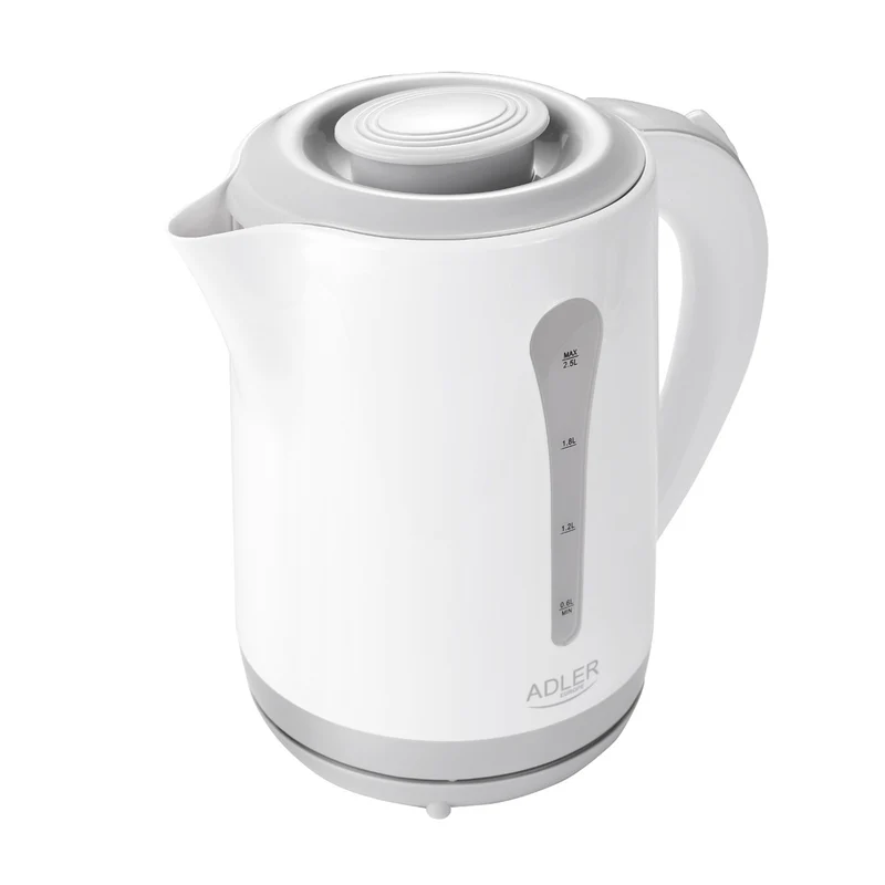 Grote XXL 2,5L waterkoker Adler AD 1244 vermogen 2200W