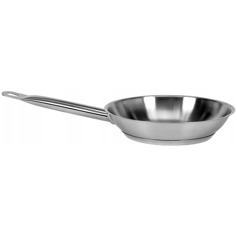 Poêle professionnelle Yato Gastro, compatible avec tous les types de cuisinières, en acier inoxydable, diamètre 20 cm, capacité 1,3 L, lavable au lave-vaisselle, YG-00100