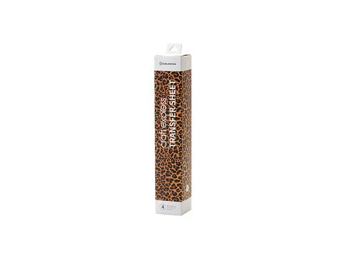 Craft Express Wild Leo Transferfolie – 30,5 x 30,5 cm – 4 Stuks