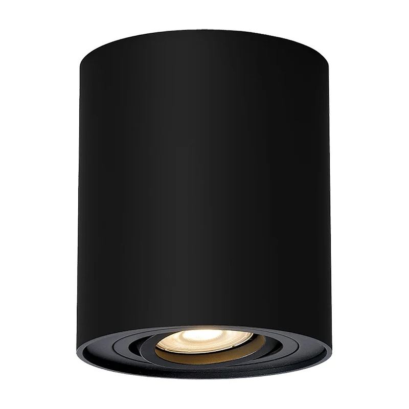 Rabalux plafondlamp, opbouw, GU10, IP20, zwart, Kobald