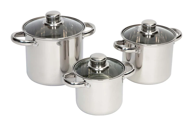 Bo-Camp Royal Plus 3-Delige Pannenset