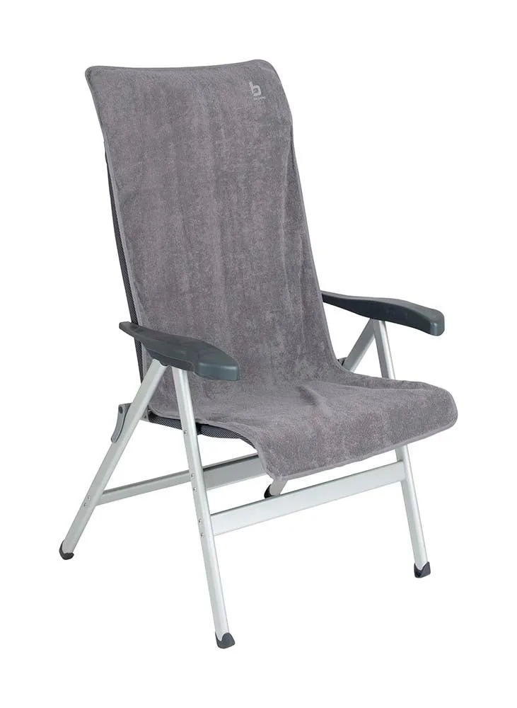 Bo-Camp Stoelhoes Maat M Universeel Badstof Grijs