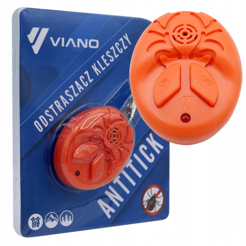 Répulsif anti-tiques Viano, à ultrasons, IP44, Antitick OKL1