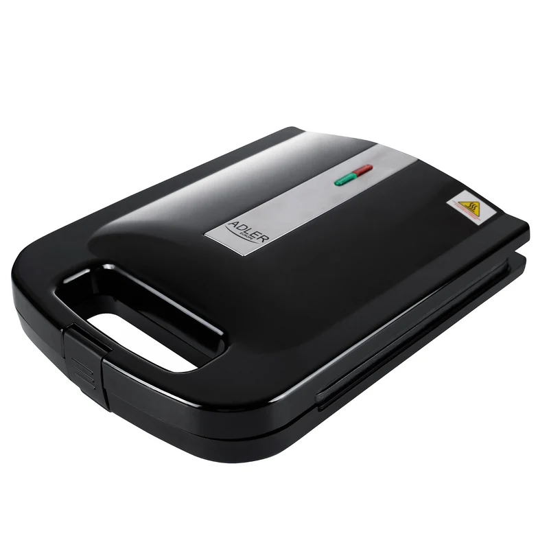 Adler AD 3055 zwart 2000 Watt tosti-apparaat voor 4 tosti's