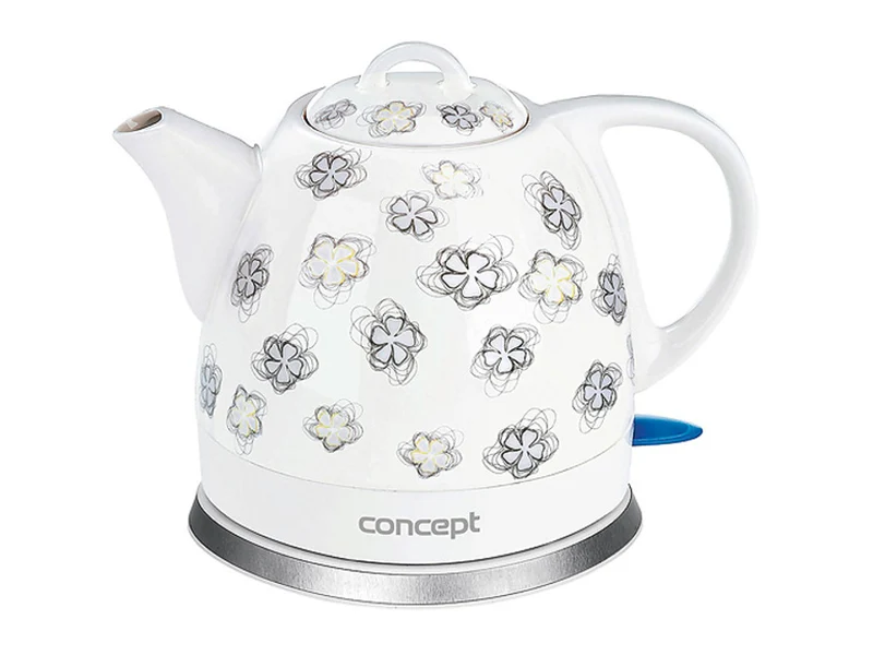 Keramische waterkoker ORIENT 1L CONCEPT RK0010 ne wit met opdruk