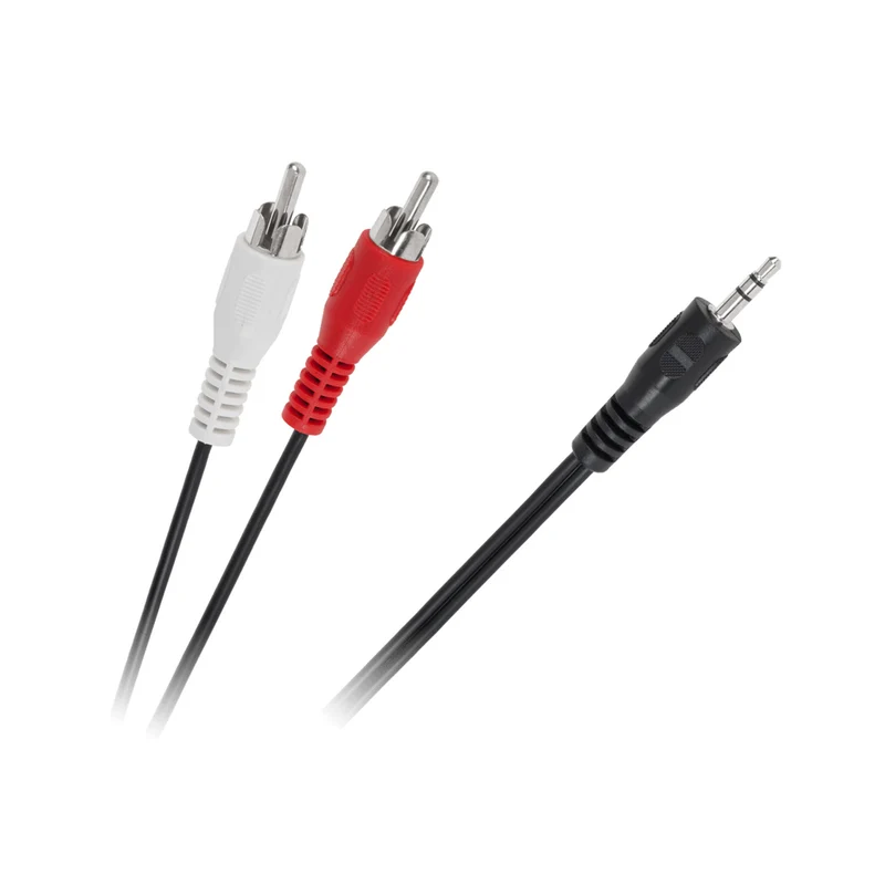 Kabel minijack 3,5 mm naar 2x RCA 1,5 m KPO2747-1,5