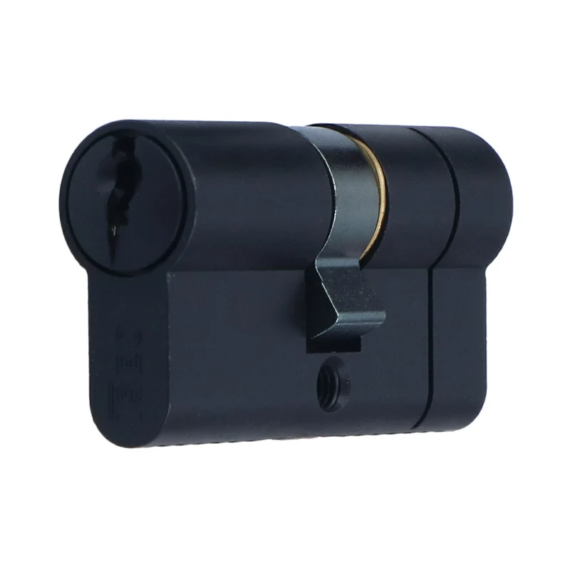 Veilig S7 veiligheidsprofielcilinder 30/30 zwart 2st