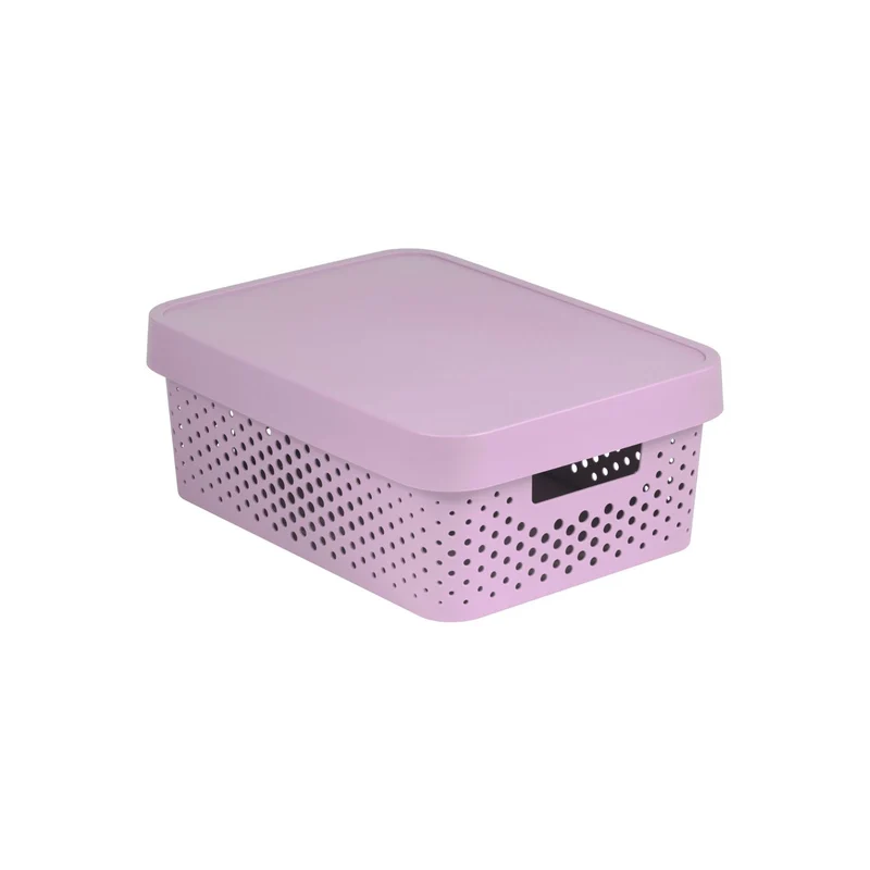 Curver Infinity 11L Opengewerkte Bak met Deksel Roze