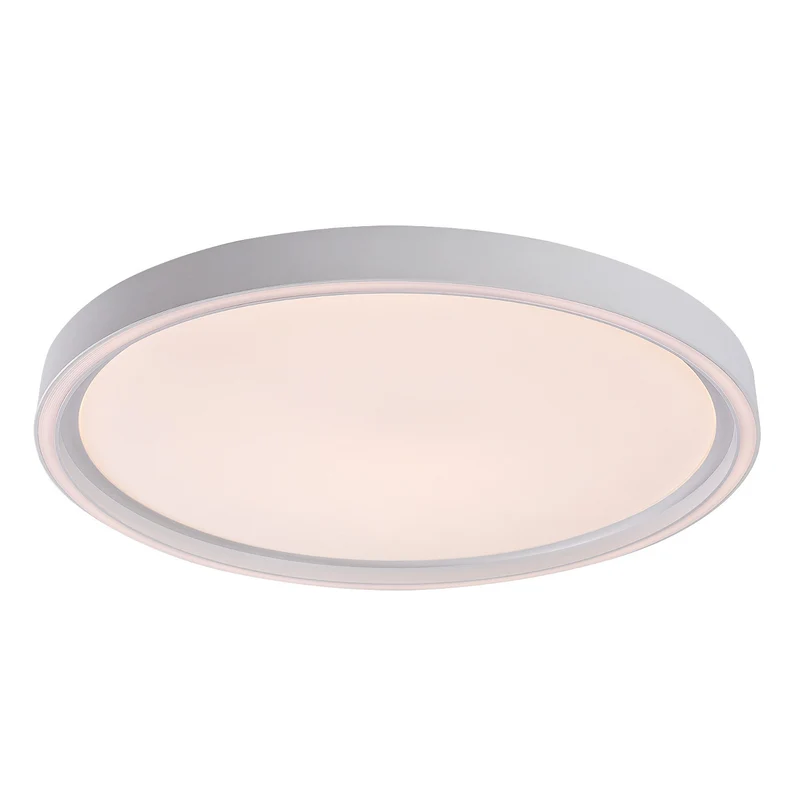Rabalux Zerina plafondlamp, 31 W, IP40, wit, 3000-6500 K, geheugenfunctie, met afstandsbediening, timerfunctie, nachtlampje-effect, 75086