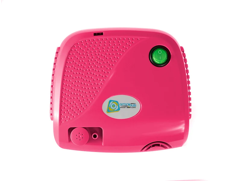 Zuigercompressor inhalator BR-CN116B Omnibus roze