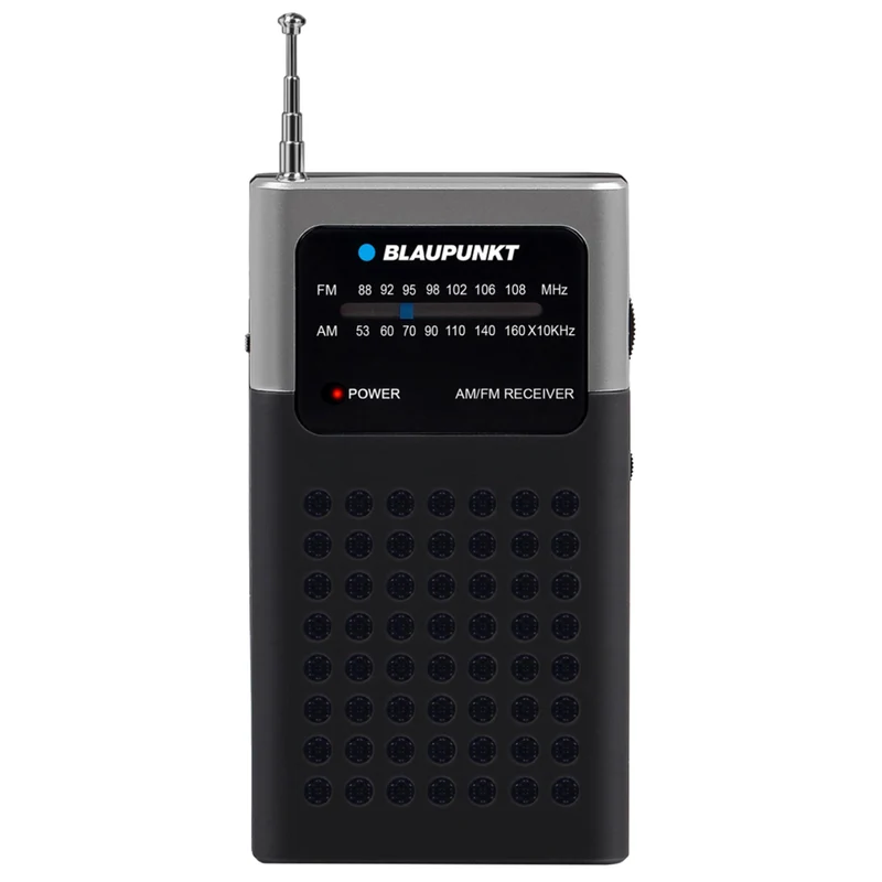 Blaupunkt - Draagbare AM/FM-zakradio - Telescopische antenne - Werkt op batterijen