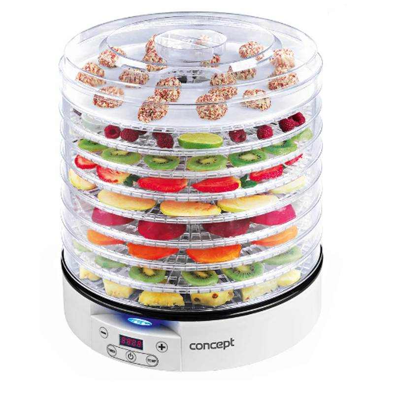 Voederdroger fruit groentepaddestoelen 9 trays SO2020 CONCEPT