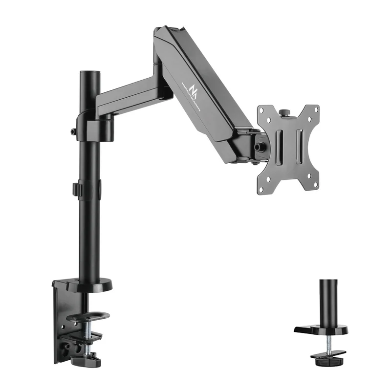 Maclean MC-775 Monitorstandaard met gasveer, 17" - 32" dubbele arm 8 kg
