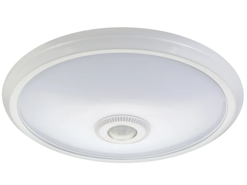 Maclean Energy - LED 12 W plafond met pir-sensor en ACU noodstroomvoorziening bereik 6m