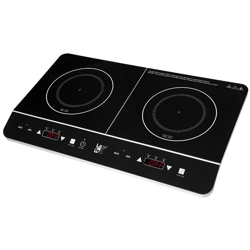 Lafe inductiekookplaat, elektrisch, draagbaar, 3500W, dubbel, CIY 002